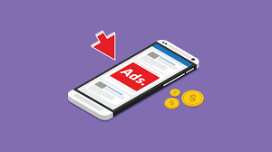 Advertising with mobile application